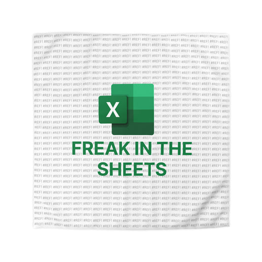 Freak In The Sheets (w/ #REF!) Duvet Cover