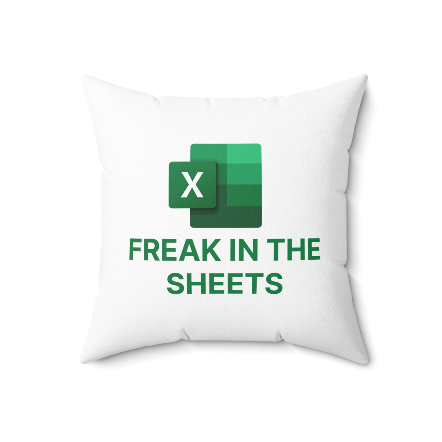 Freak In The Sheets Square Pillow