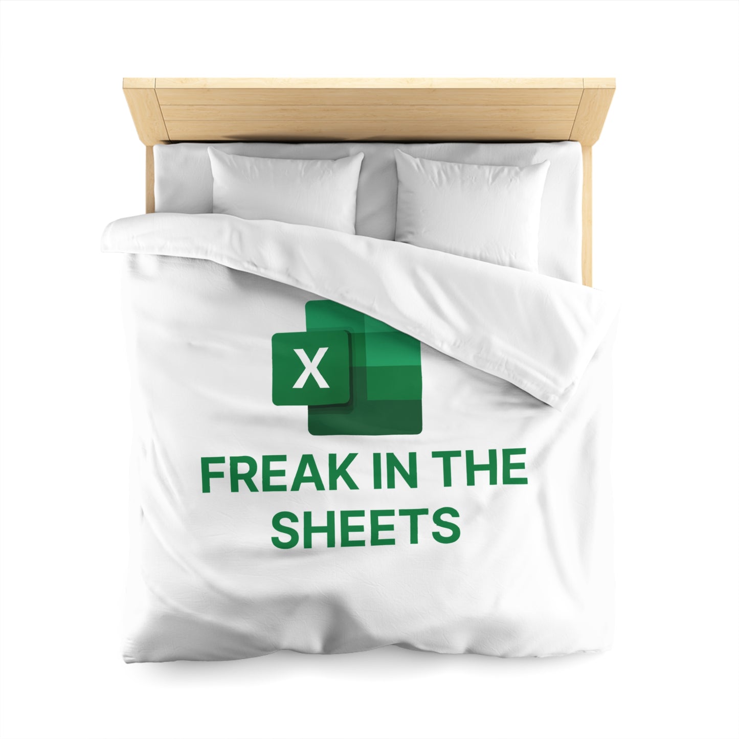 Freak In The Sheets Duvet Cover