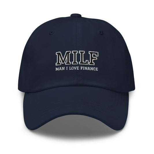 Man I Love Finance Dad Hat