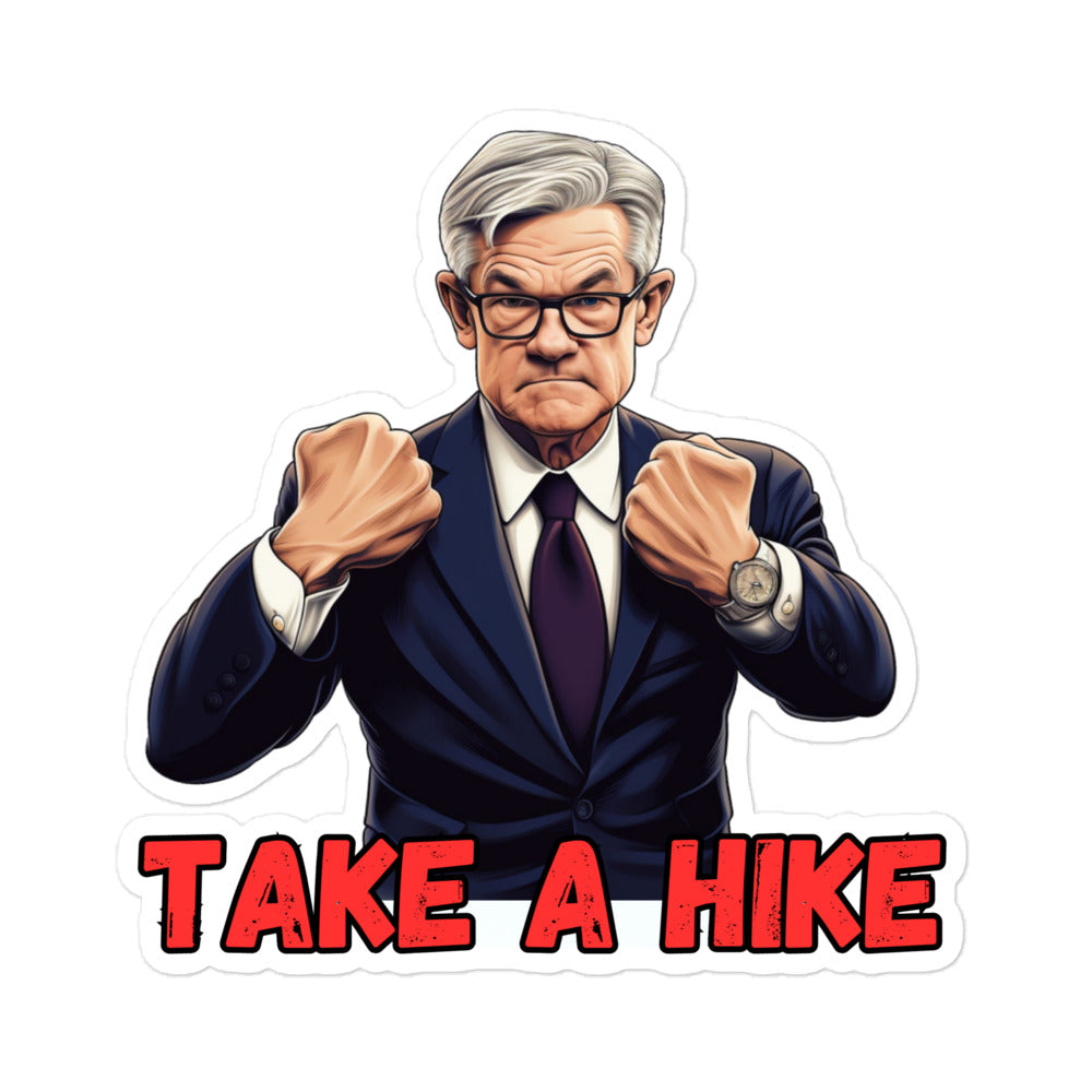 Take A Hike Sticker