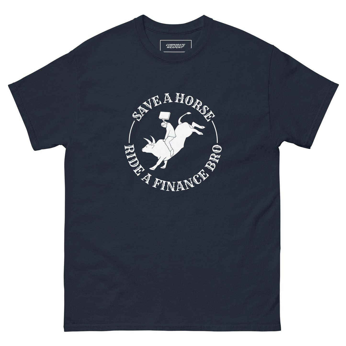 Save A Horse Ride A Finance Bro T-Shirt