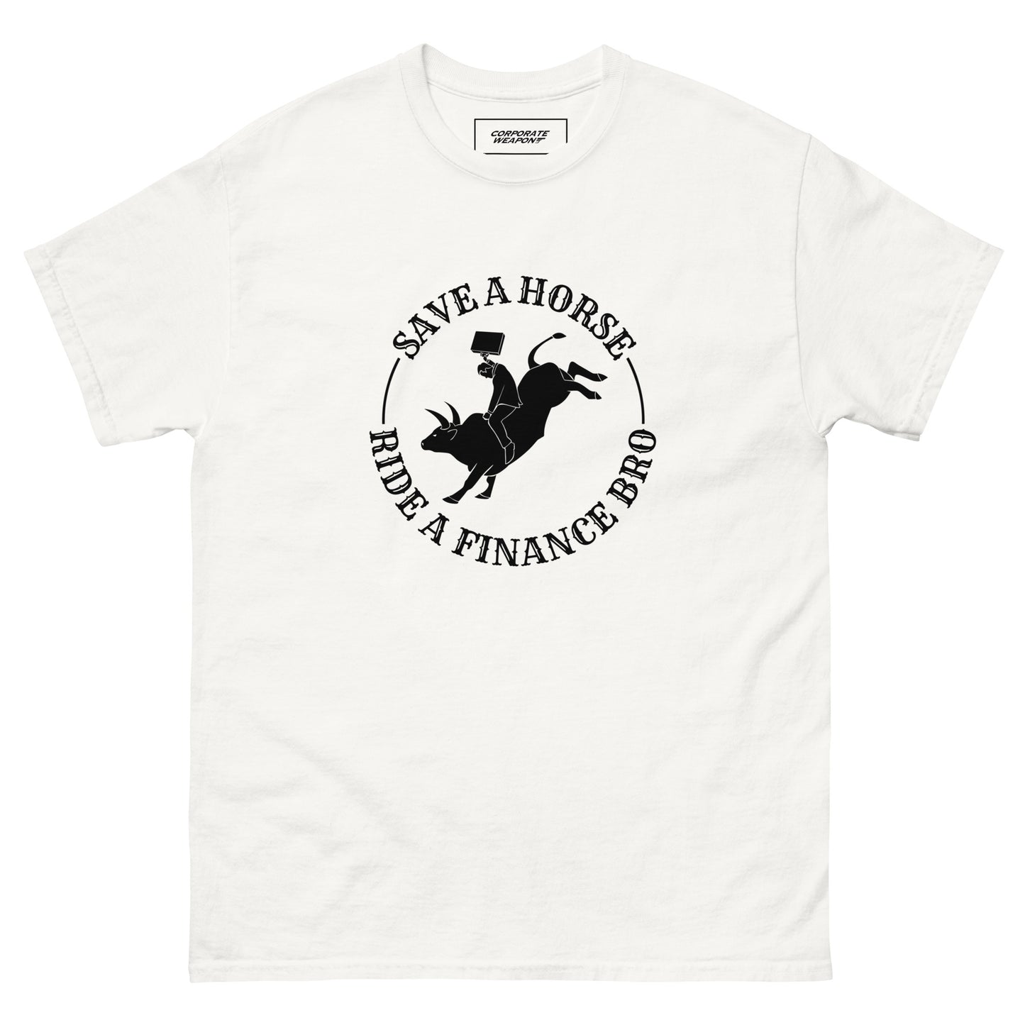 Save A Horse Ride A Finance Bro T-Shirt