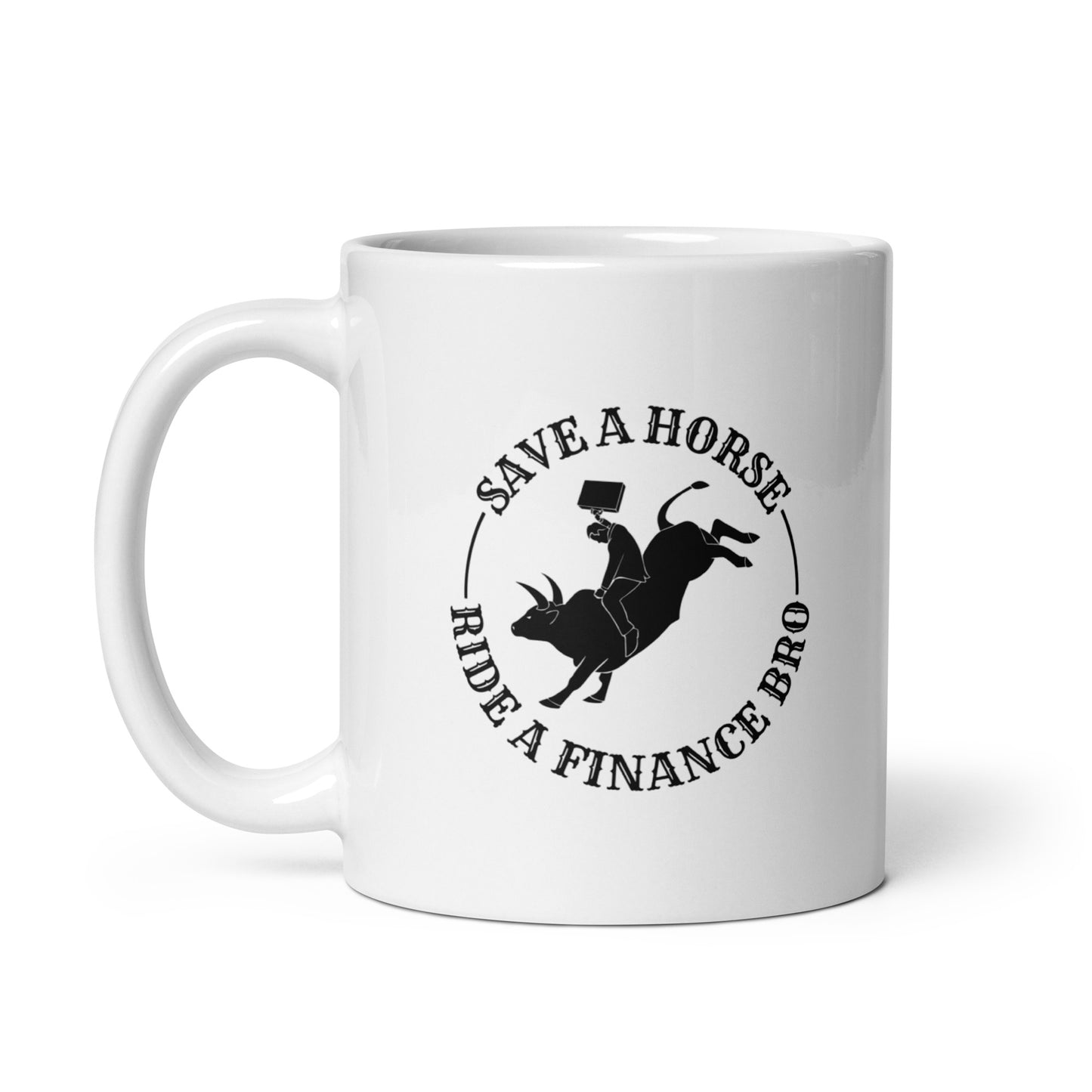 Save A Horse Ride A Finance Bro Mug